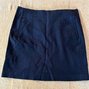 Dark blue LOFT skirt